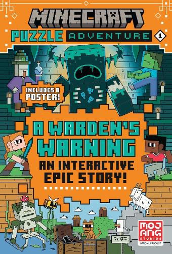 Cover image for Minecraft Puzzle Adventure: A Warden's Warning