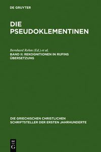 Cover image for Rekognitionen in Rufins UEbersetzung