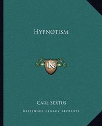 Cover image for Hypnotism