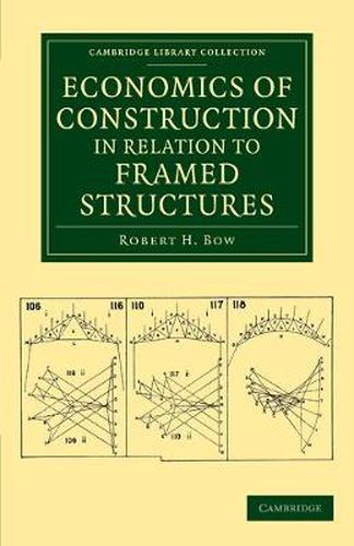 Cover image for Economics of Construction in Relation to Framed Structures