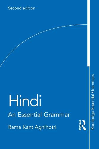 Cover image for Hindi: An Essential Grammar
