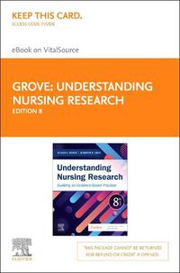 Cover image for Understanding Nursing Research Elsevier eBook on Vitalsource (Retail Access Card)