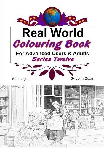 Cover image for Real World Colouring Books Series 12