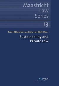 Cover image for Sustainability and Private Law