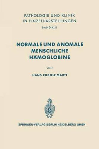 Cover image for Normale und anomale menschliche Hamoglobine