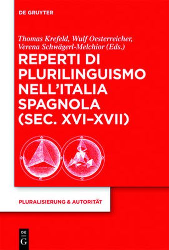 Cover image for Reperti di plurilinguismo nell'Italia spagnola (sec. XVI-XVII)