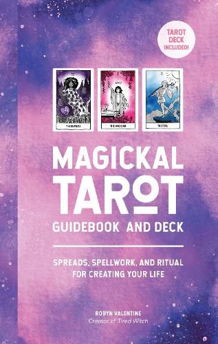 Cover image for Magickal Tarot Guidebook And Deck