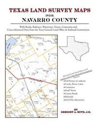 Cover image for Texas Land Survey Maps for Navarro County