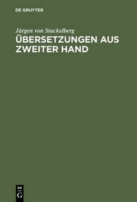 Cover image for UEbersetzungen aus zweiter Hand