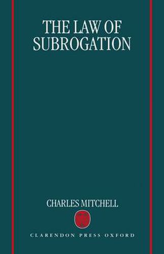 Cover image for The Law of Subrogation