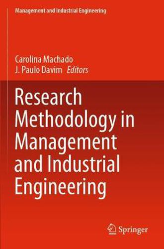 Cover image for Research Methodology in Management and Industrial Engineering