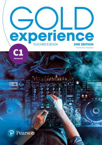 Cover image for Gold Experience 2nd Edition C1 Teacher's Book for Online Resources Pack