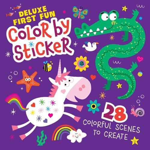 Cover image for Deluxe First Fun Color by Sticker