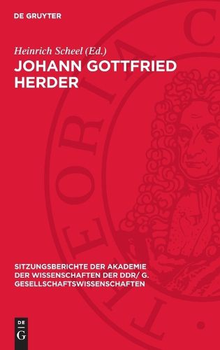 Cover image for Johann Gottfried Herder