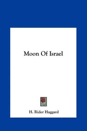 Cover image for Moon of Israel