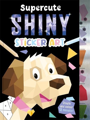 Cover image for Supercute Shiny Sticker Art