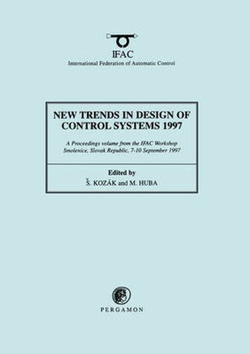 Cover image for New Trends in Design of Control Systems 1997