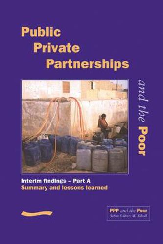 Cover image for PPP and the Poor: Interim findings - Part A (Summary and Lessons Learned)