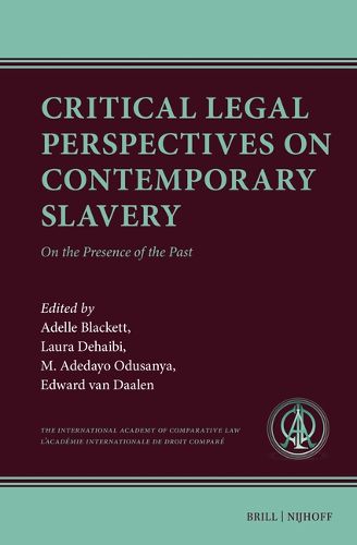 Cover image for Critical Legal Perspectives on Contemporary Slavery