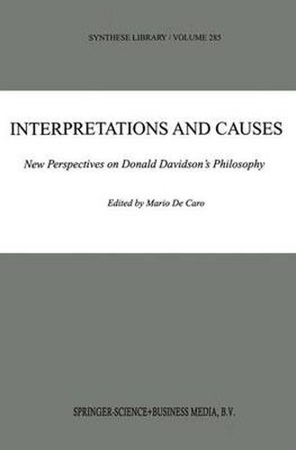 Cover image for Interpretations and Causes: New Perspectives on Donald Davidson's Philosophy