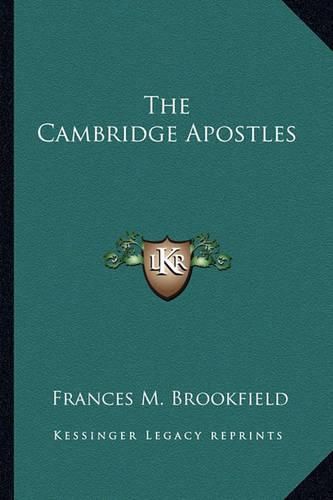 Cover image for The Cambridge Apostles