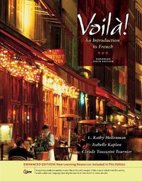 Cover image for Voila! An Introduction to French, Enhanced (with Audio CD)