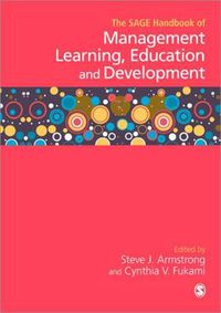 Cover image for The SAGE Handbook of Management Learning, Education and Development