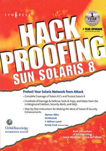 Cover image for Hack Proofing Sun Solaris 8