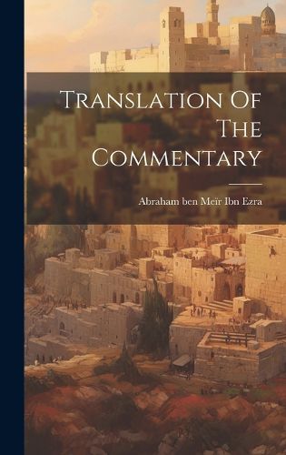 Cover image for Translation Of The Commentary