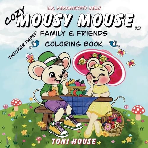 Cover image for Cozy Mousy Mouse Family & Friends Coloring Book