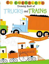 Cover image for Ed Emberley Drawing Book Trucks and Trains