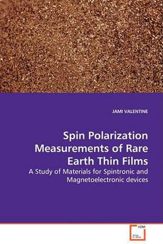 Cover image for Spin Polarization Measurements of Rare Earth Thin Films