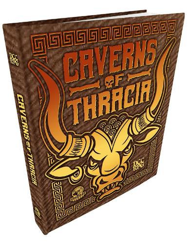 The Caverns of Thracia (DCC RPG) Minotaur Hide Cover