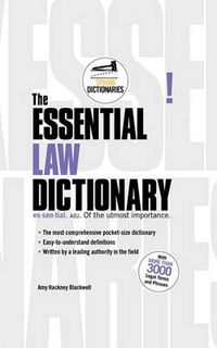 Cover image for The Essential Law Dictionary