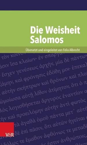 Cover image for Die Weisheit Salomos