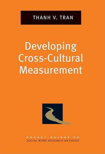 Cover image for Developing Cross Cultural Measurement