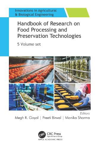 Cover image for Handbook of Research on Food Processing and Preservation Technologies: 5-volume set