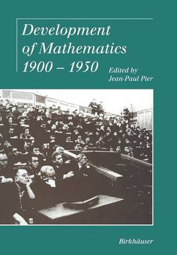Cover image for Development of Mathematics 1900-1950