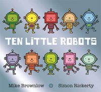 Cover image for Ten Little Robots