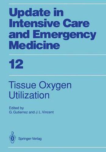 Cover image for Tissue Oxygen Utilization