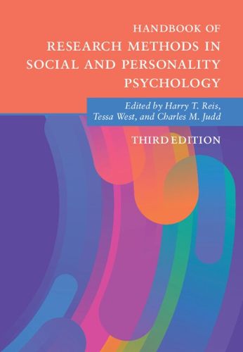 Cover image for Handbook of Research Methods in Social and Personality Psychology
