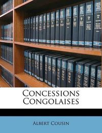 Cover image for Concessions Congolaises