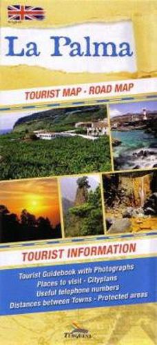 Cover image for La Palma: Tourist Map - Road Map - Tourist Information