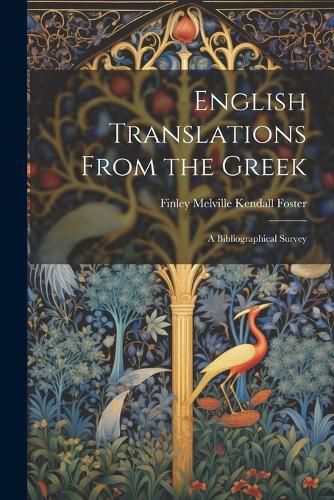 Cover image for English Translations From the Greek