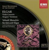 Cover image for Elgar Violin Concerto Enigma Variations