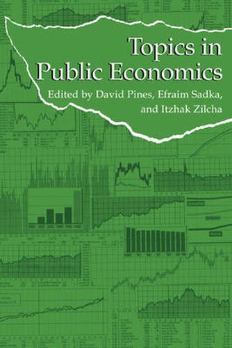 Cover image for Topics in Public Economics: Theoretical and Applied Analysis