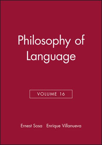 Cover image for Philosophy of Language