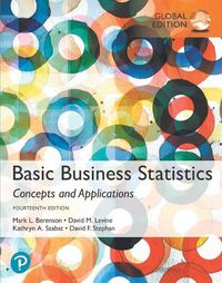 Cover image for Basic Business Statistics, Global Edition
