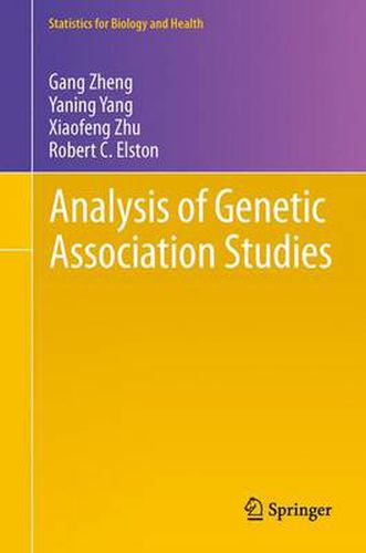 Cover image for Analysis of Genetic Association Studies