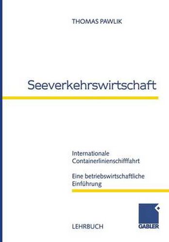 Cover image for Seeverkehrswirtschaft